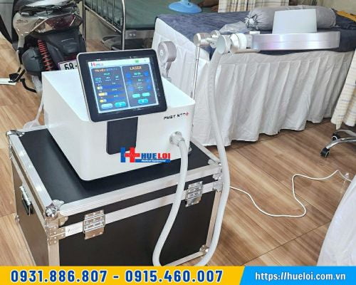 Bàn giao máy từ trường trị liệu kèm Laser lạnh