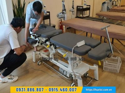 Giường nắn chỉnh cột sống Chiropractic Fairworth 380