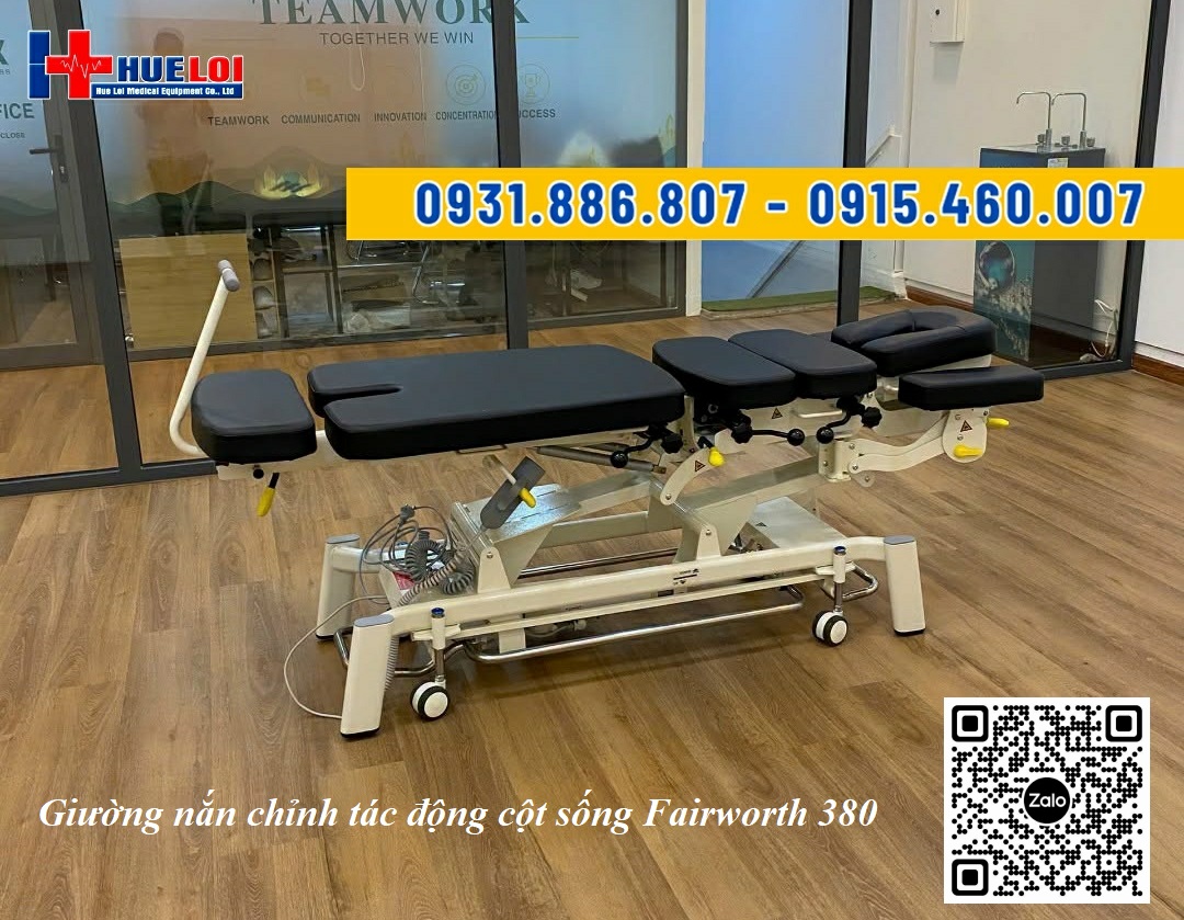 Giường nắn chỉnh cột sống Fairworth 380-D111