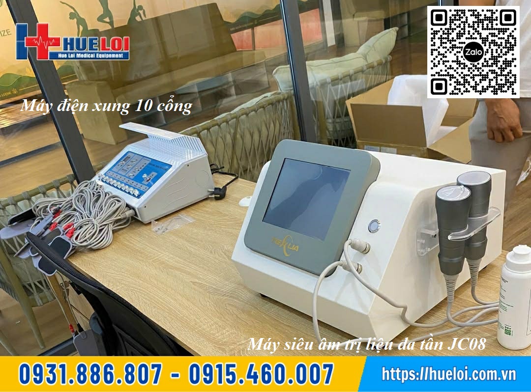 Thiết bị vật lý trị liệu được bàn giao cho phòng khám tại TP HCM