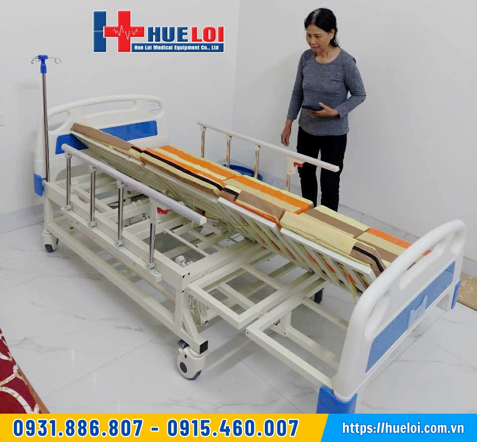 chức năng nghiêng người của giường y tế
