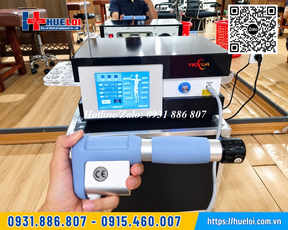 tay súng xung kích trị liệu texua t501