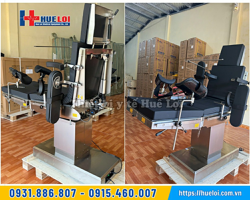 bàn mổ điều khiển điện