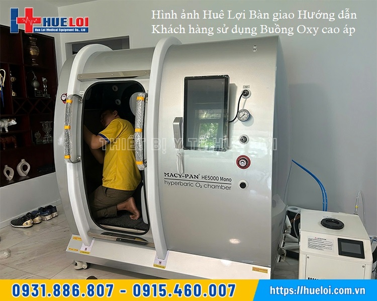 buồng oxy cao áp dùng cho gia đình