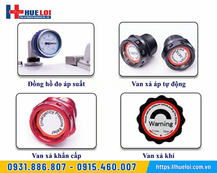 phụ kiện của Buồng oxy cao áp ST2200