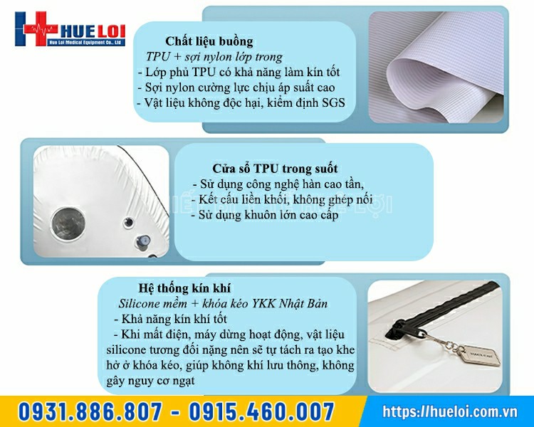 buồng oxy cao áp nhỏ gọn dạng ngồi