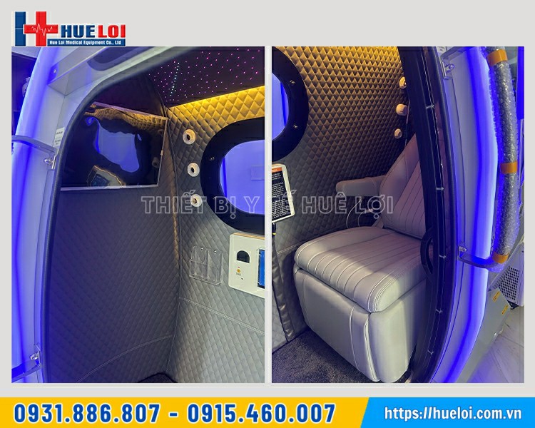 hệ thống buồng oxy cao áp