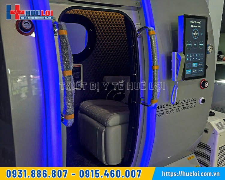 buồng oxy tăng áp HE5000 MINI