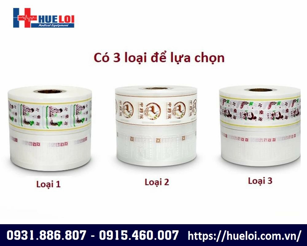 cuộn túi đóng gói thuốc sắc