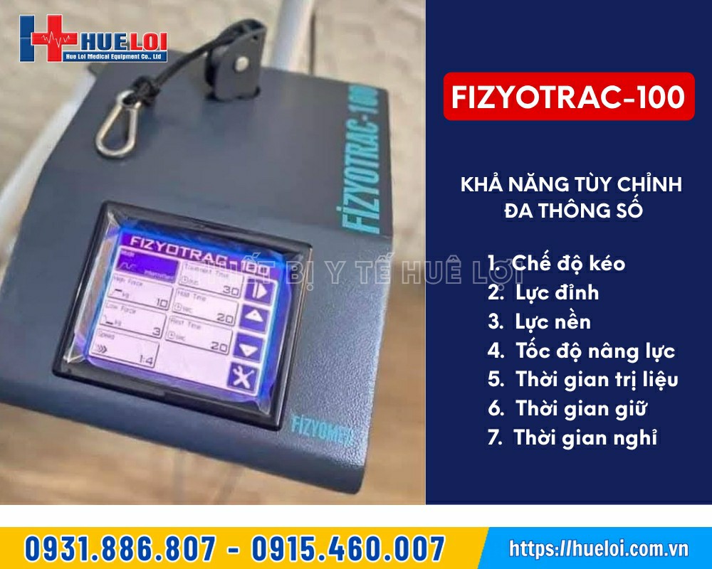 đầu kéo giãn cột sống cao cấp