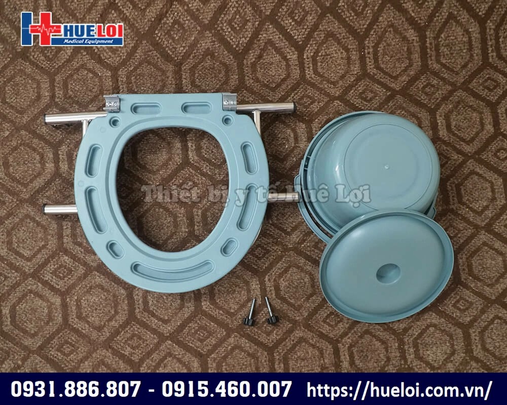bô vệ sinh của khung tập đi