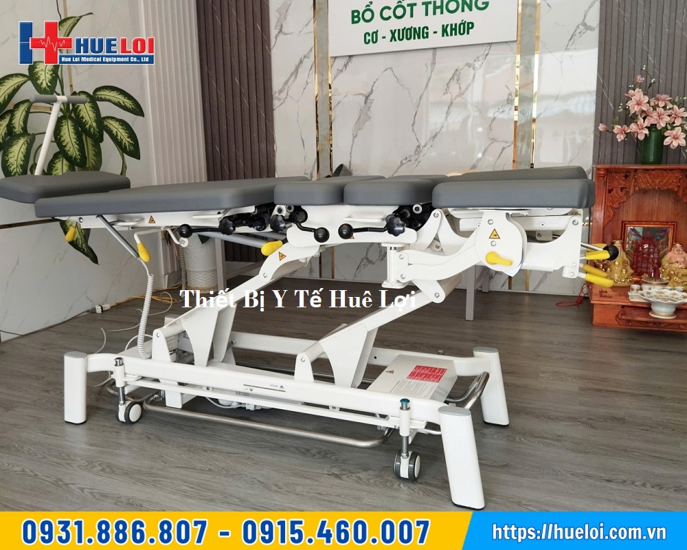 nắn chỉnh cột sống với giường Fairwoth 380