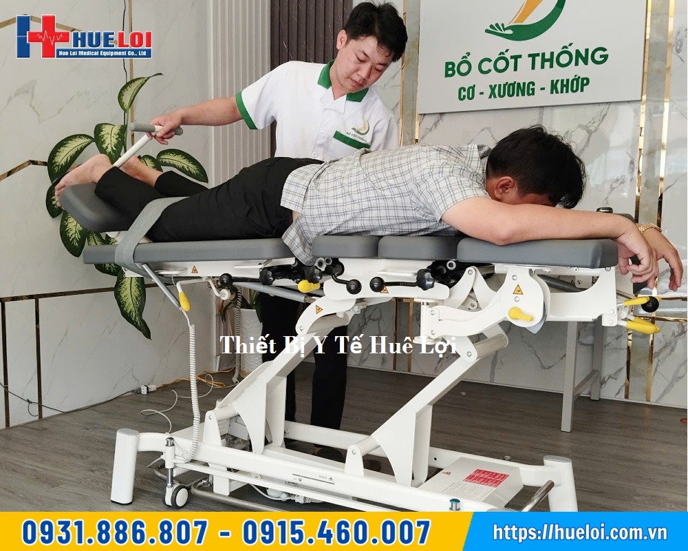 giường tác động cột sống lưng cổ