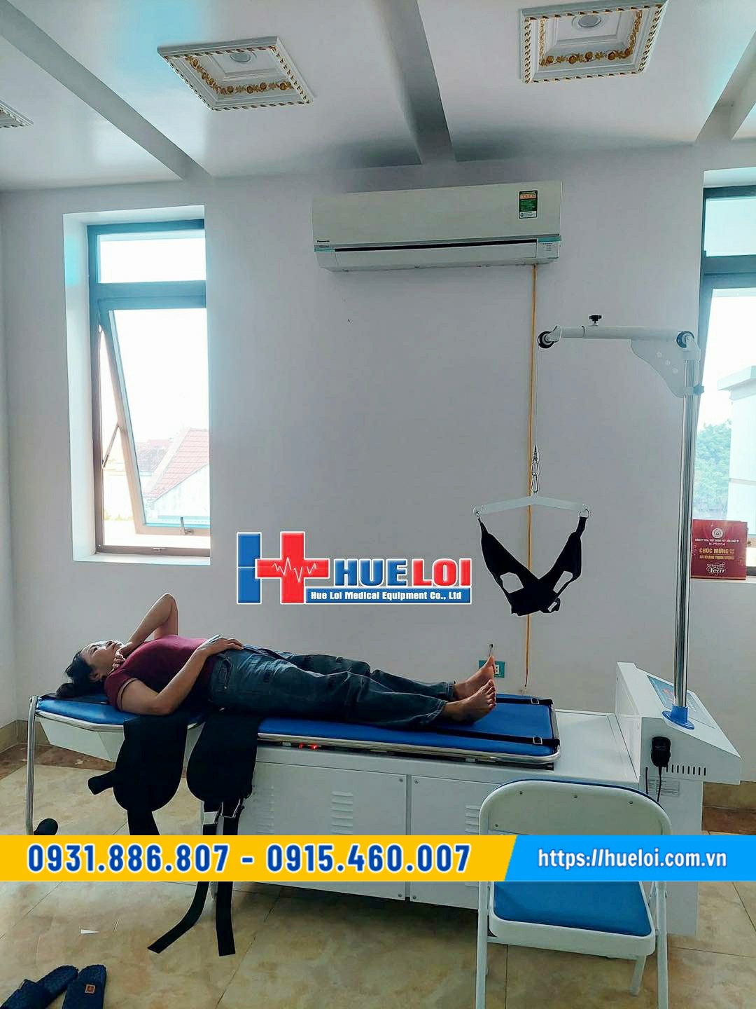 máy kéo giãn cột sống yp 2009b