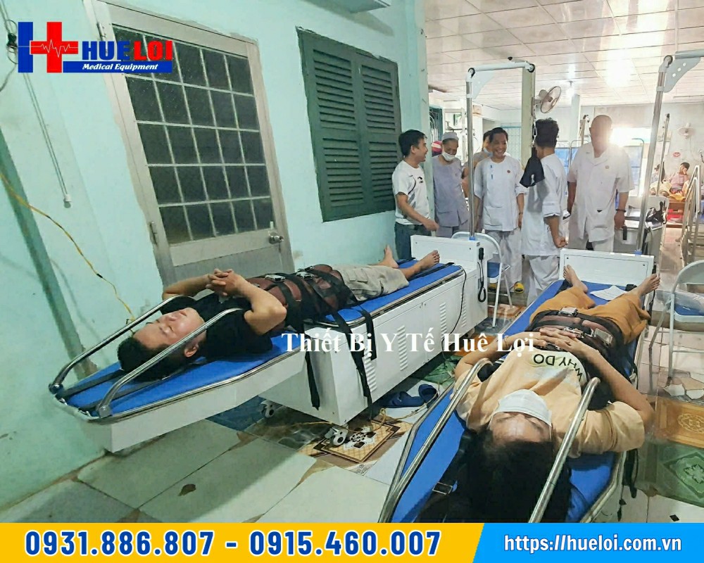 giường kéo giãn cột sống yp 2009b