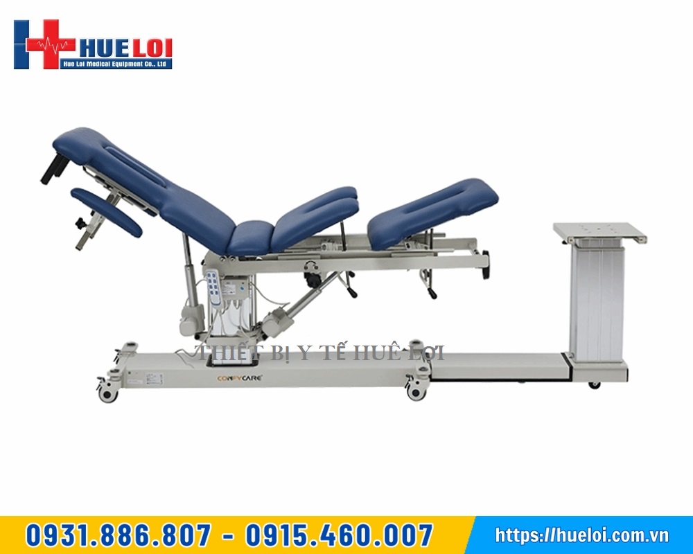 giường kéo giãn cột sống nâng hạ điện ELT042