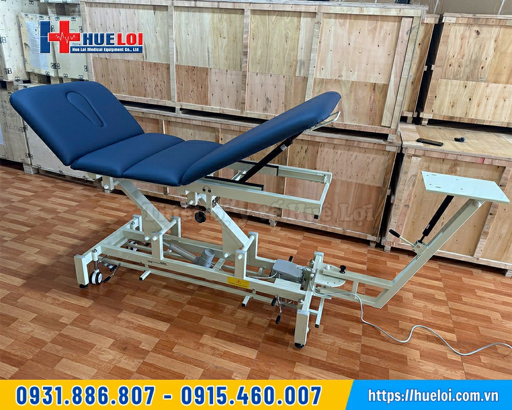 bàn kéo giãn cột sống cao cấp nâng hạ điện CY-C101F
