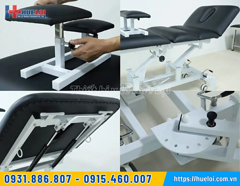ghế kê chân của Giường kéo giãn cột sống cao cấp CY-C101F