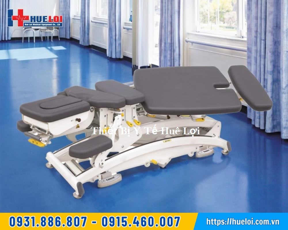 Giường nắn chỉnh cột sống nâng hạ bằng điện cao cấp