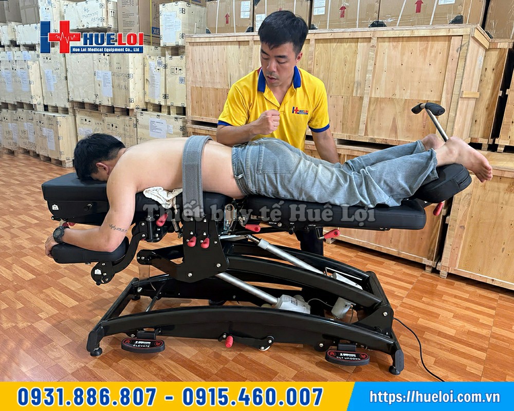 giường tác đông cột sống lưng cổ