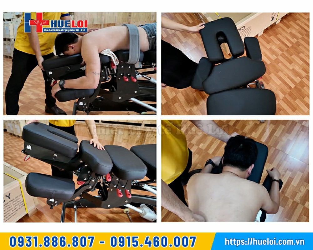 giường nắn chỉnh cột sống cao cấp
