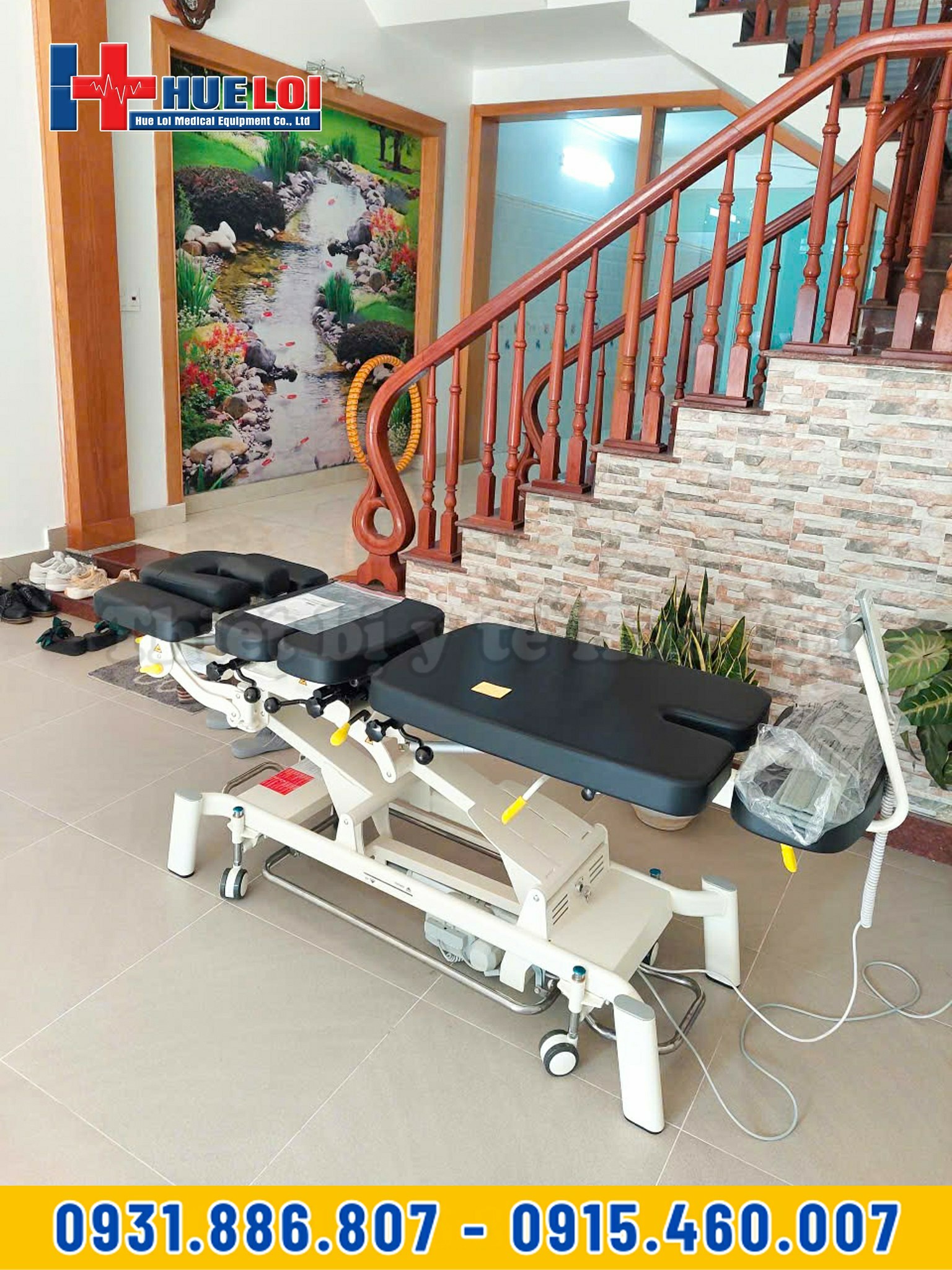 giường tác động nắn chỉnh cột sống Fairworth 380