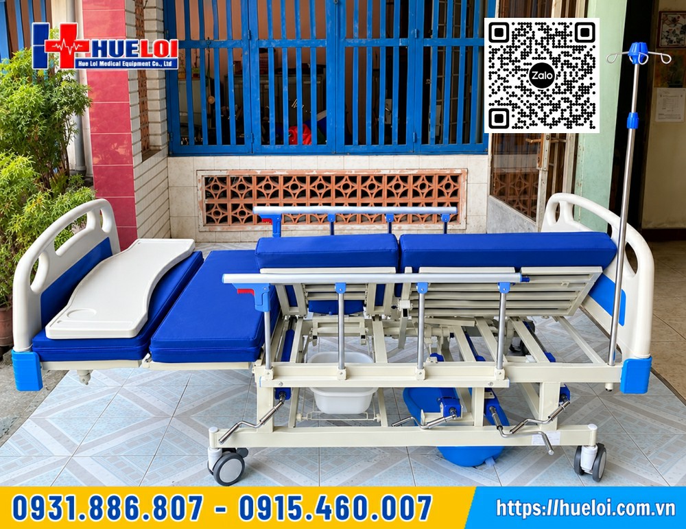 bàn giao giường bệnh nhân đa năng