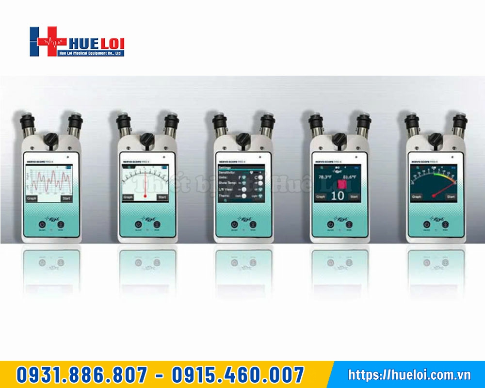 các chức năng của máy đo tổn thương thần kinh cột sống