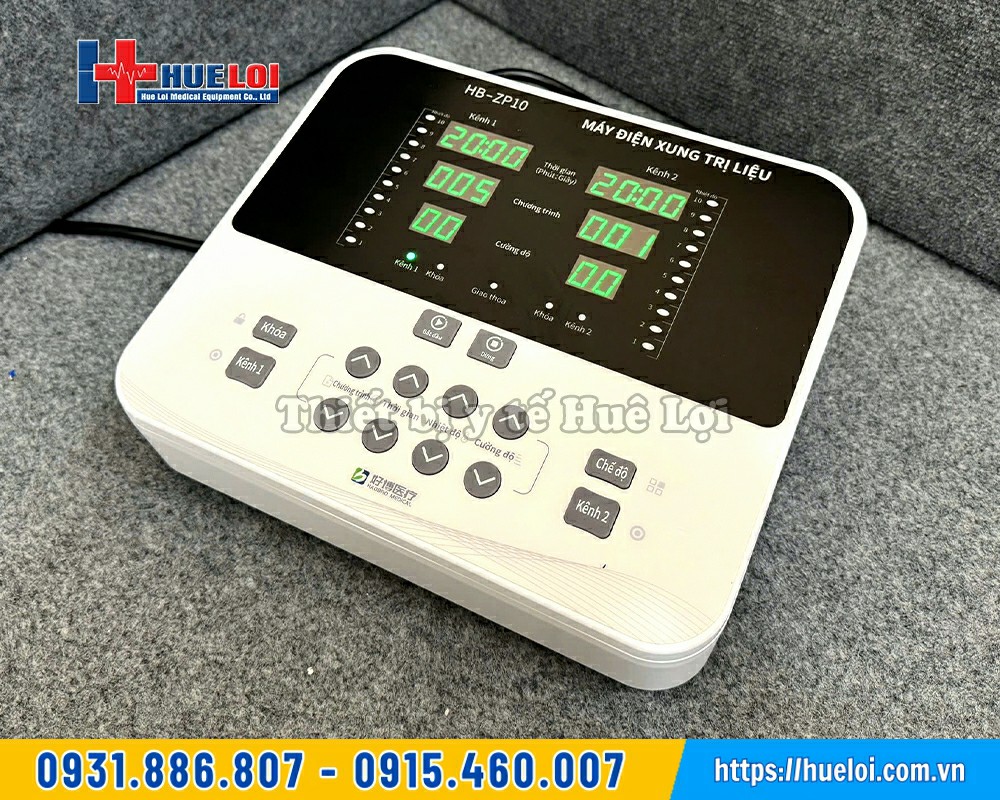 màn hình máy điện xung trung tần HB-ZP10