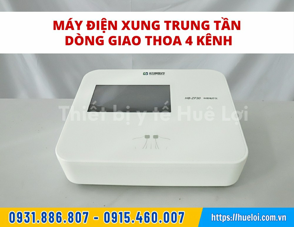 máy điện xung trung tần 4 kệnh