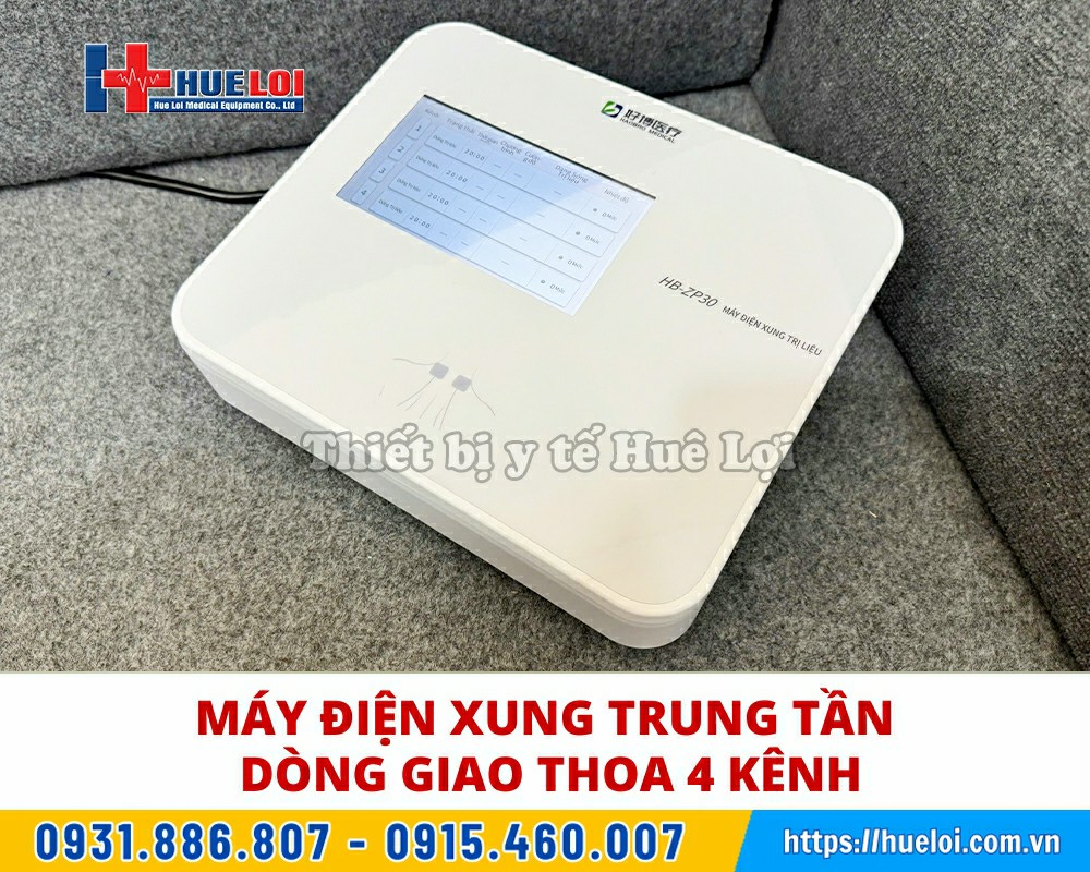 Máy điện xung trung tần 4 kênh ZP30