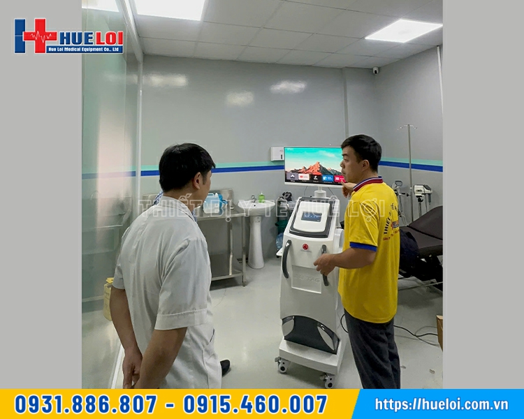 giới thiệu cho bác sỹ về máy tuyến tiền liệt