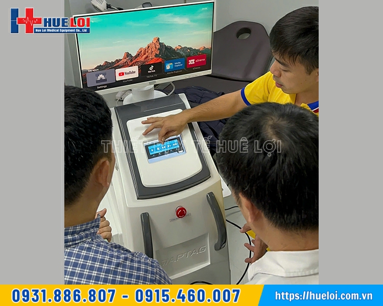 máy trị liệu tuyến tiền liệt cho phòng khám