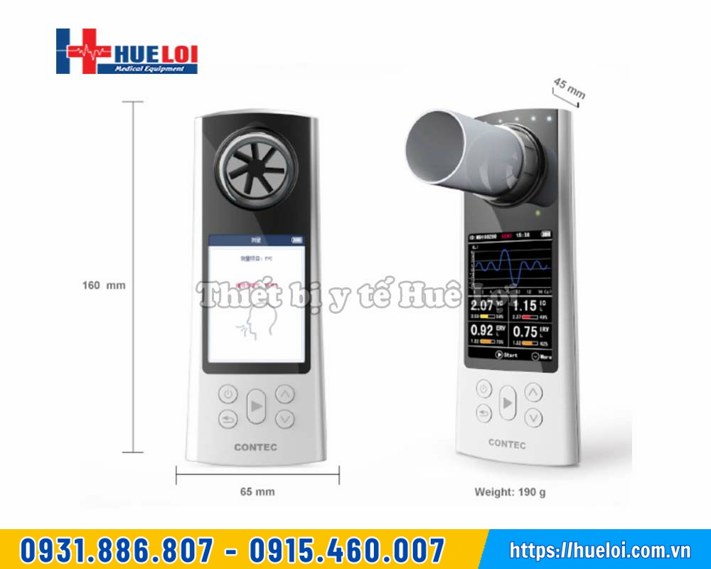 thiết bị đo chức năng phổi Contec
