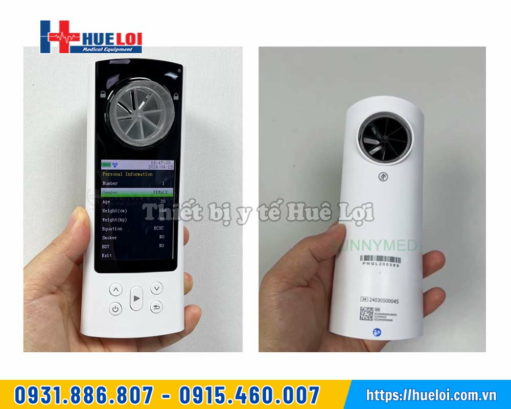 máy đo chức năng hô hấp SP80B chính hãng