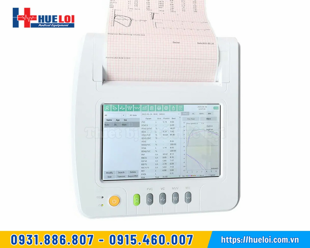 Máy đo chức năng hô hấp CONTEC SP100B