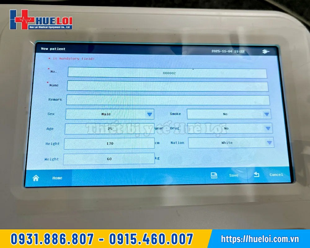 Máy đo chức năng phổi SP100 giá tốt