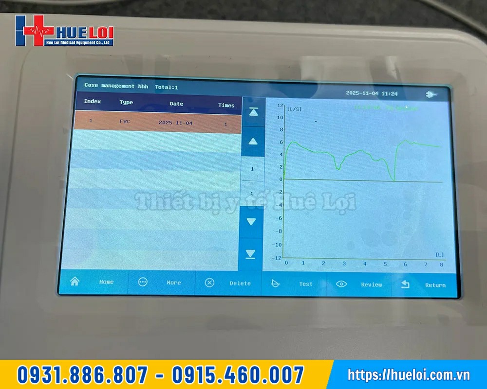 Máy đo chức năng hô hấp CONTEC SP100