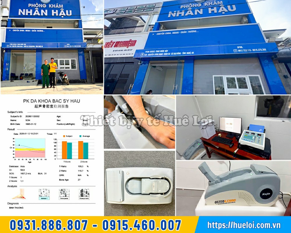 máy đo mật độ xương cho phòng khám ở nghệ an