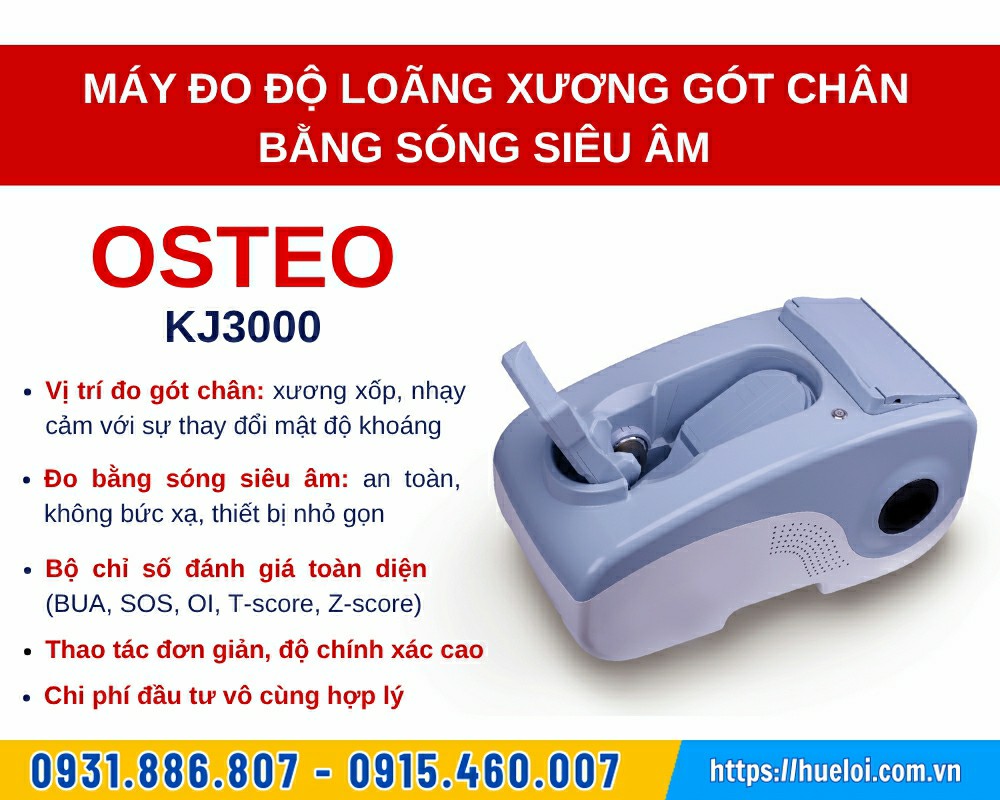 máy đo mật độ loãng xương OSTEOKJ3000