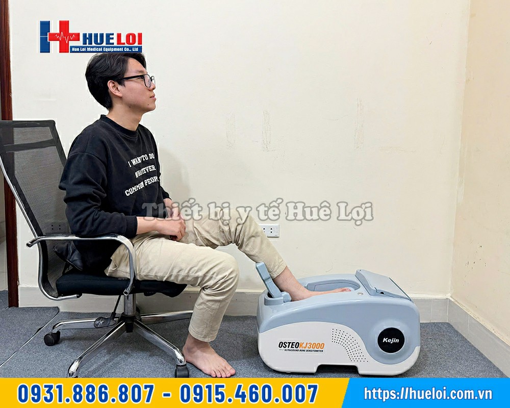 máy đo mật độ xương gót chân OSTEOKJ3000