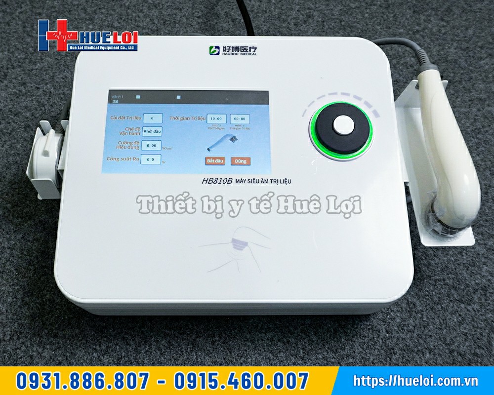 máy siêu âm trị liệu đa tần haobro