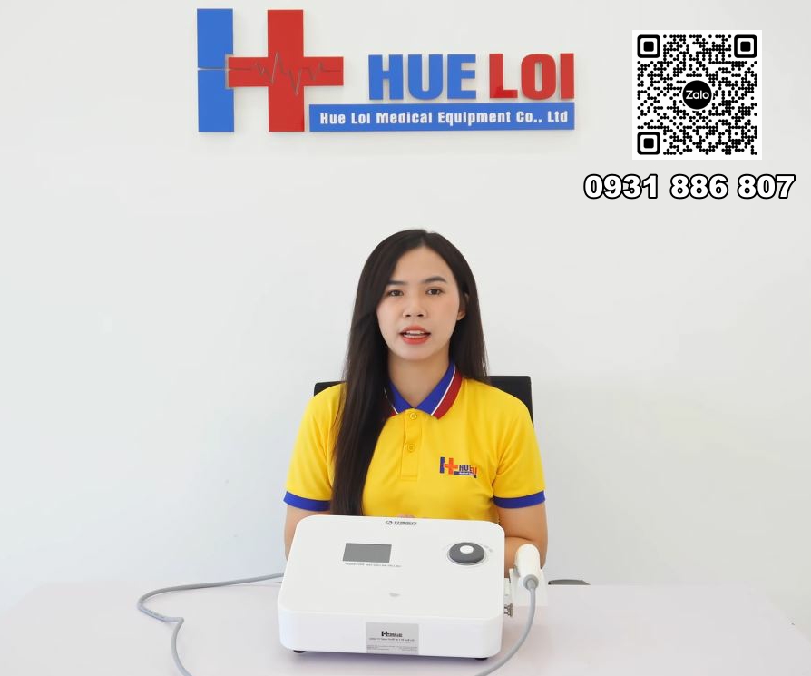 máy siêu âm trị liệu hb810a chuẩn y khoa