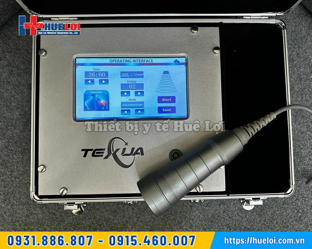 màn hình máy siêu âm trị  liệu texua