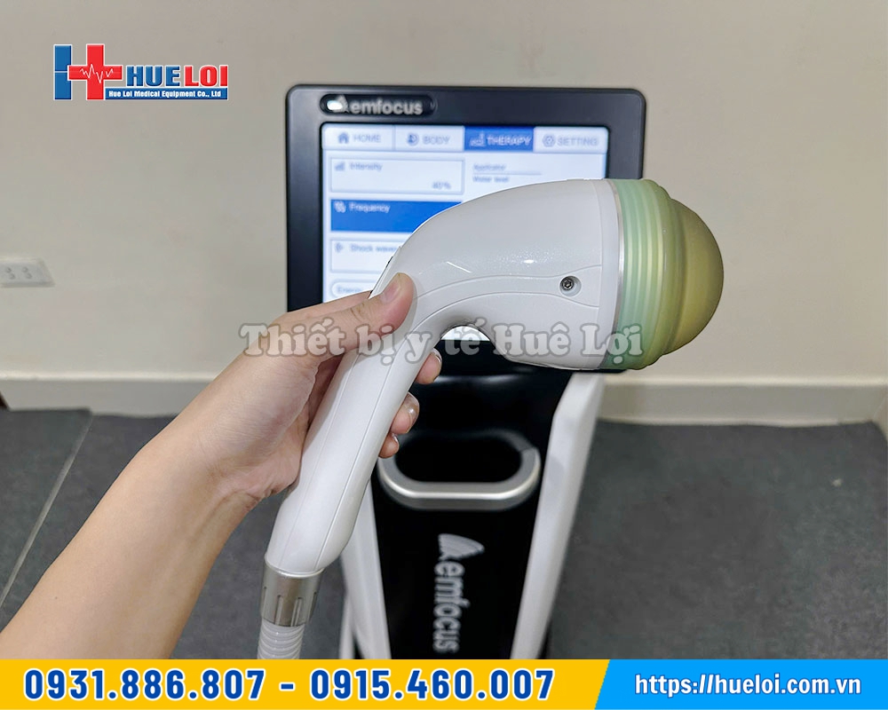 đầu súng xung kích hội tụ EMFocus
