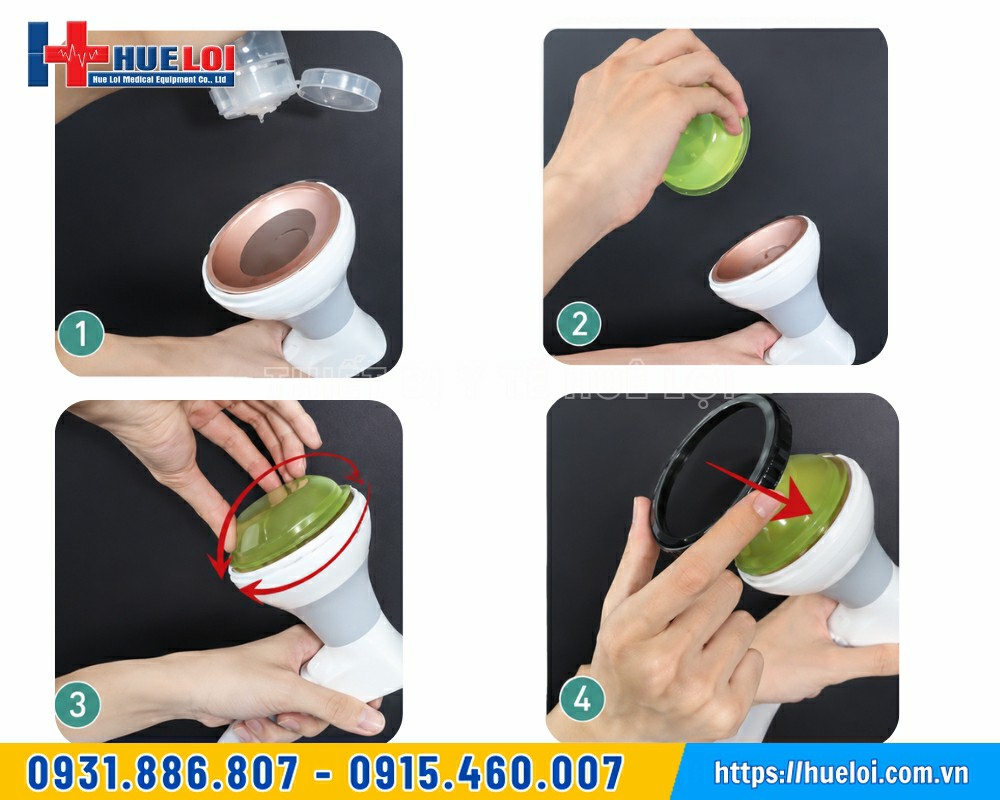hướng dẫn sử dụng Máy sóng xung kích hội tụ PIEZONIA