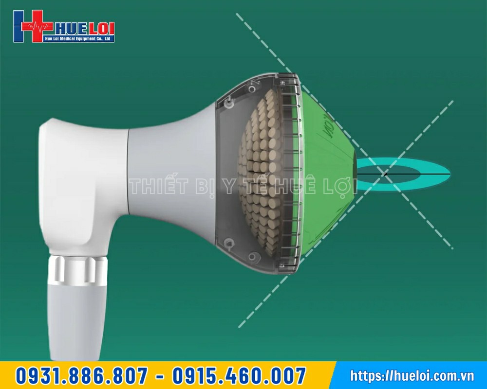 tay cầm Máy sóng xung kích hội tụ áp điện PIEZONIA