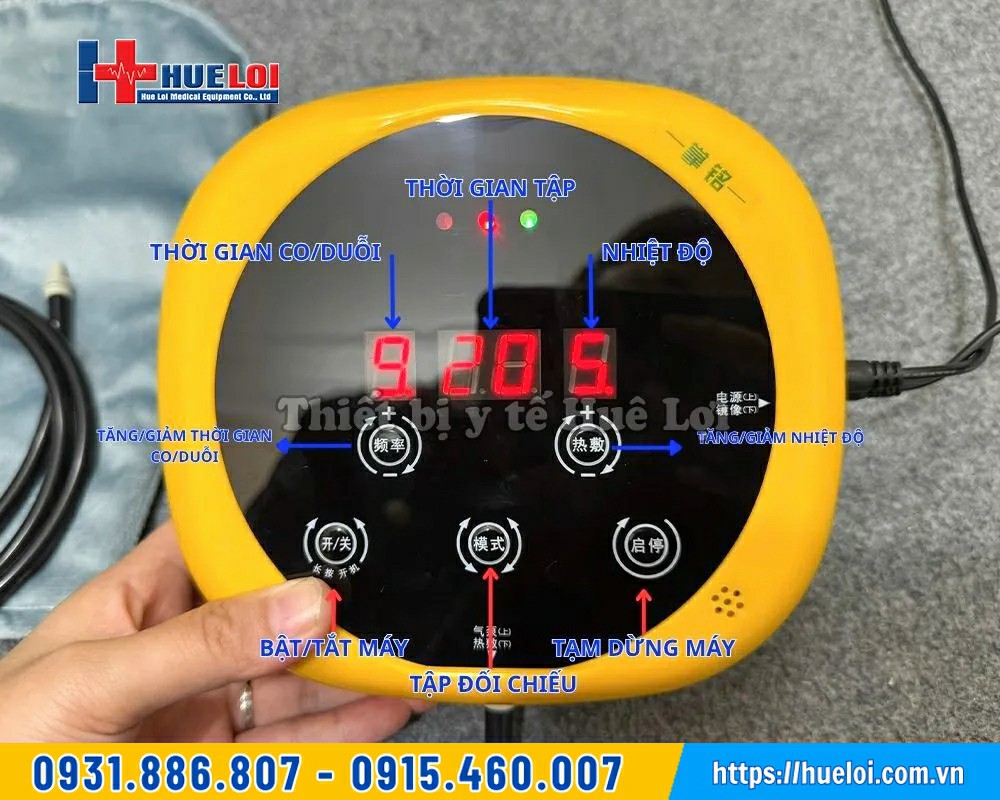 màn hình máy tập tay cho người tai biến