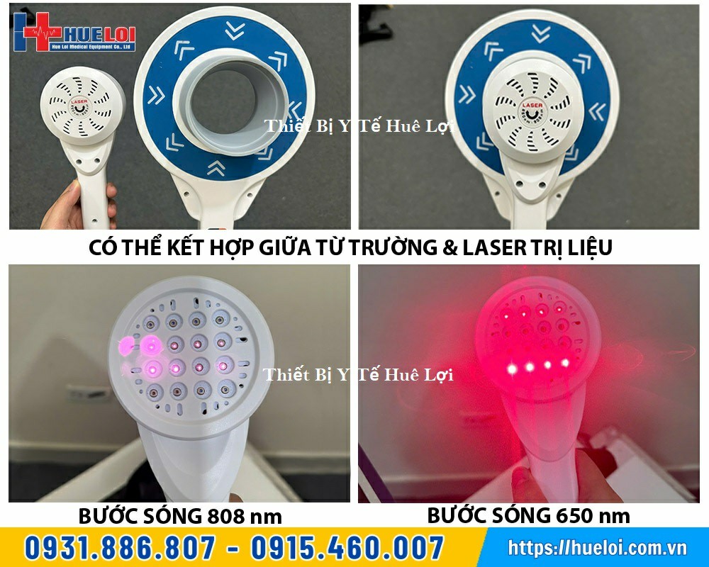 máy từ trường kèm laser bản cao cấp