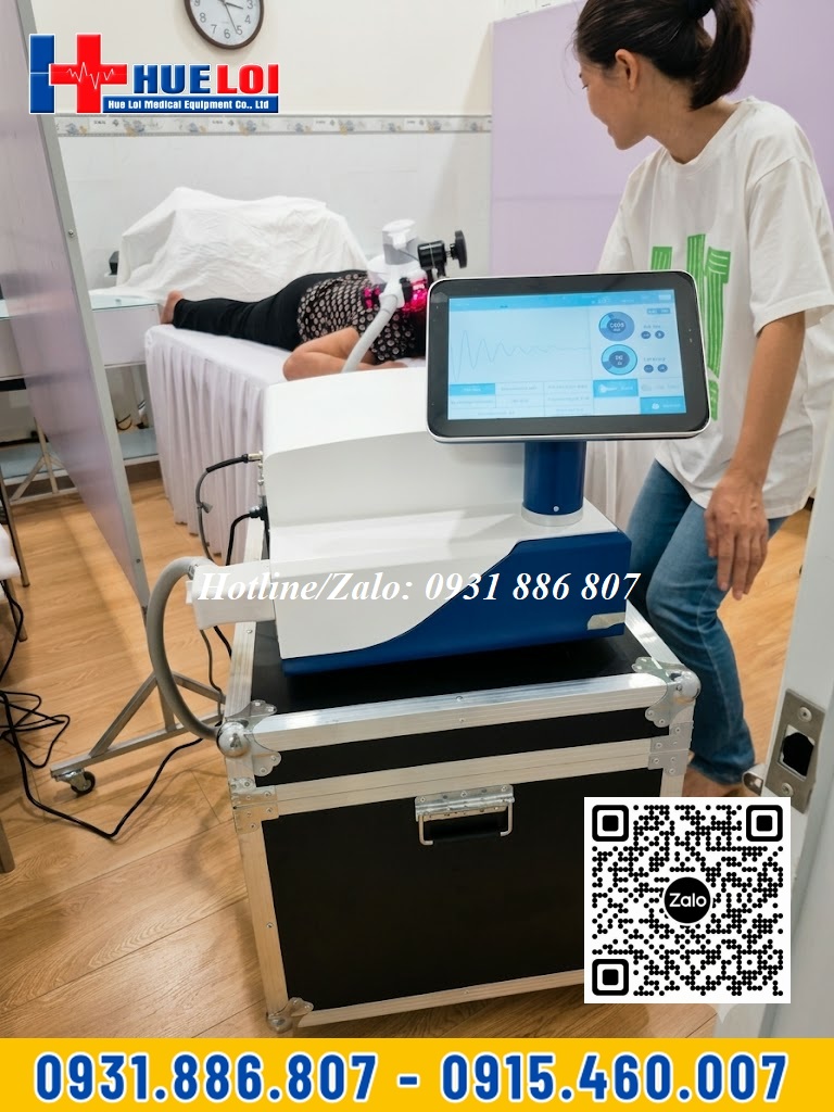 máy từ trường trị liệu kết hợp laser lạnh pro